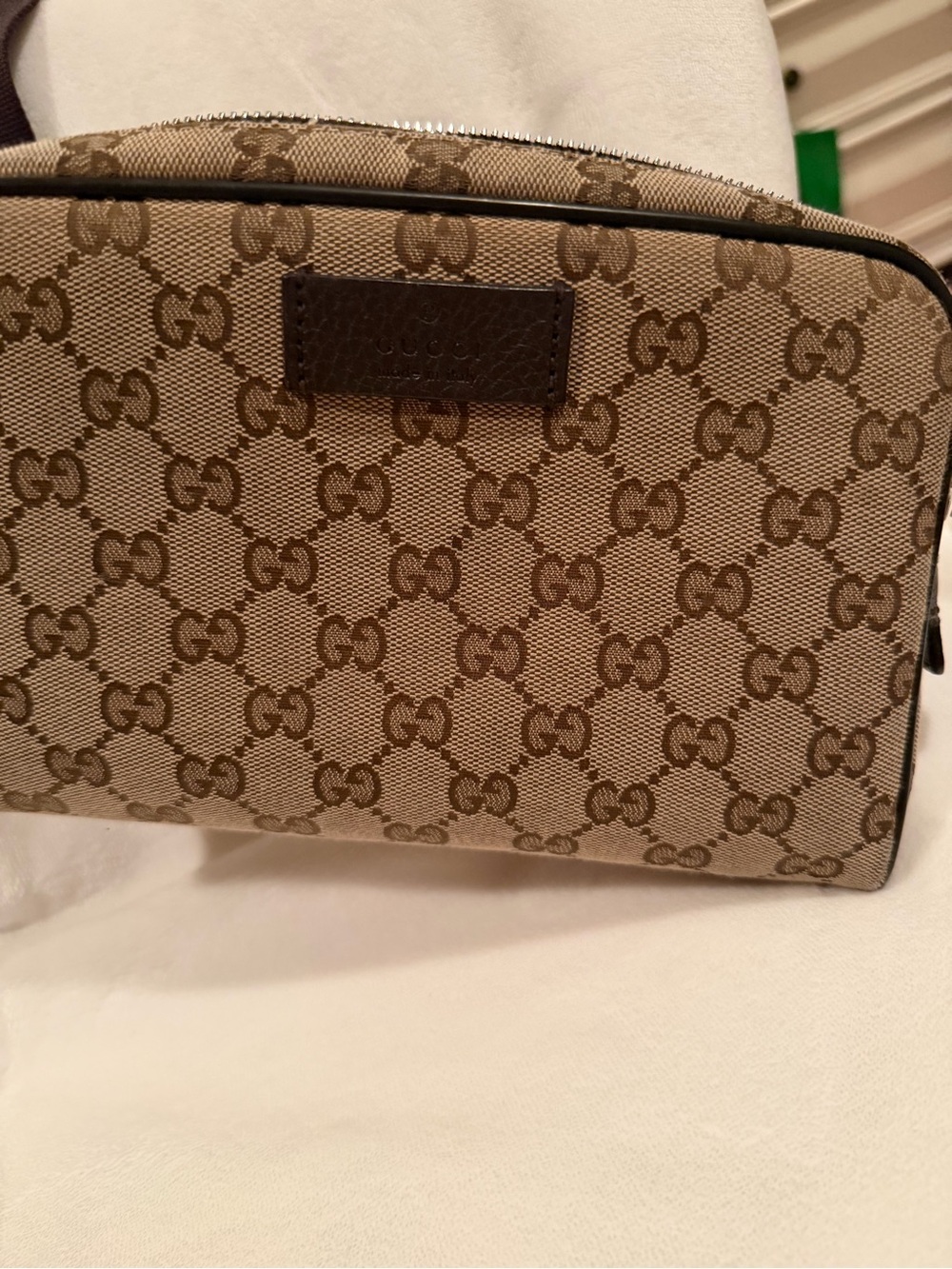 Gucci Brown GG Belt Bag Authentic - Picture 2 of 7